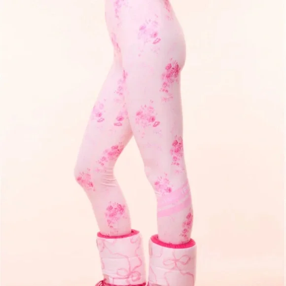 LoveShackFancy x Bogner Fire&Ice leggings, L EUC - Picture 2 of 6